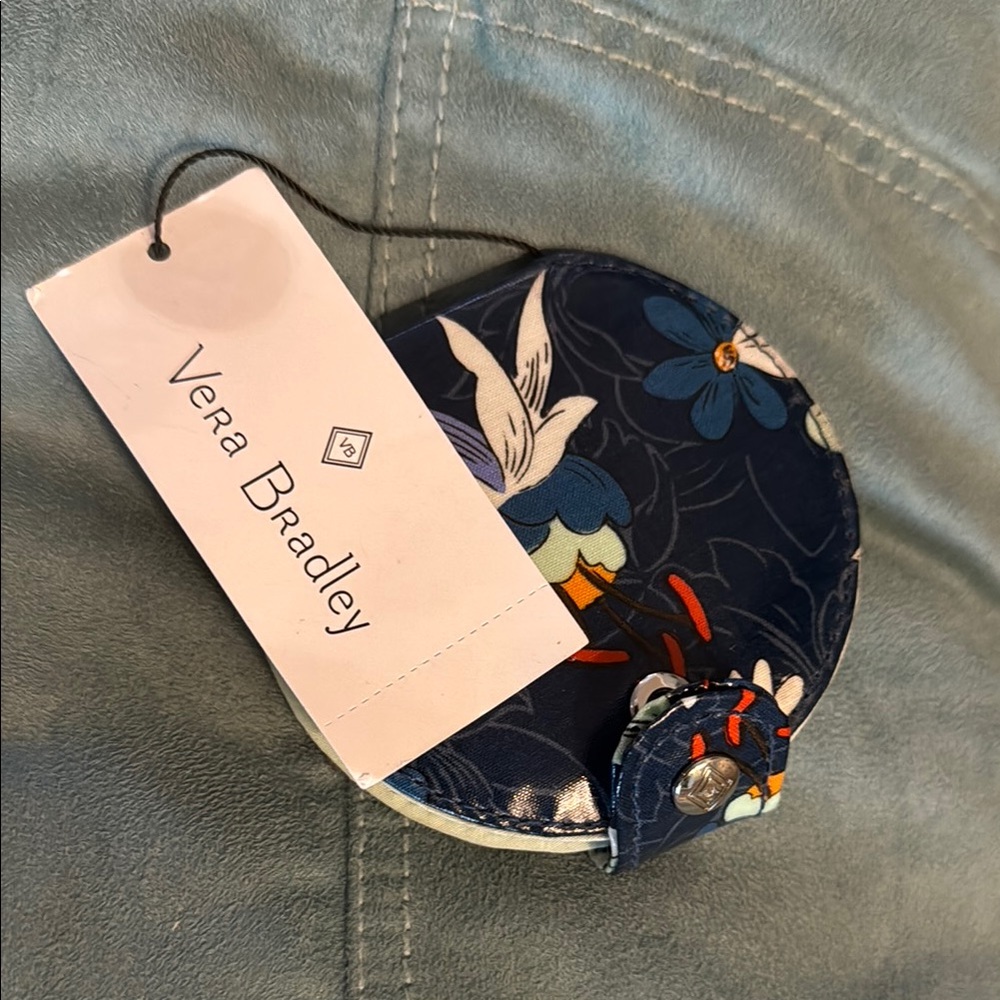 Vera Bradley Blue and White compact mirror